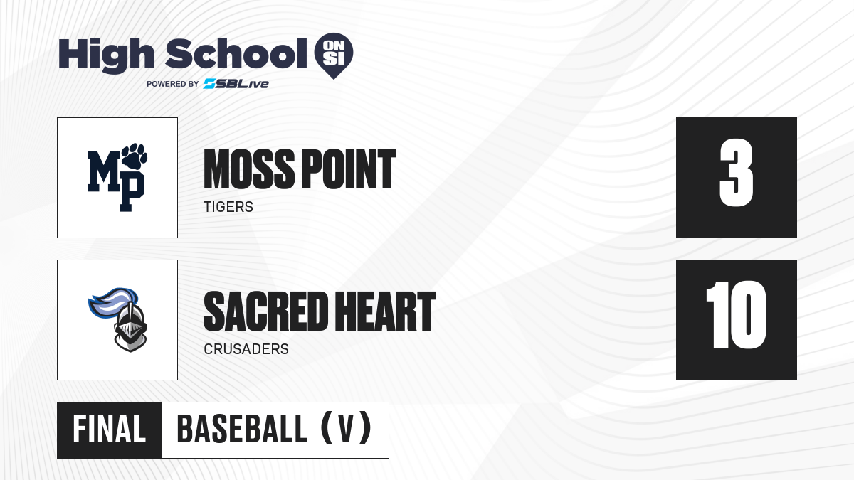 Moss Point vs Sacred Heart Baseball Mar 23, 2024