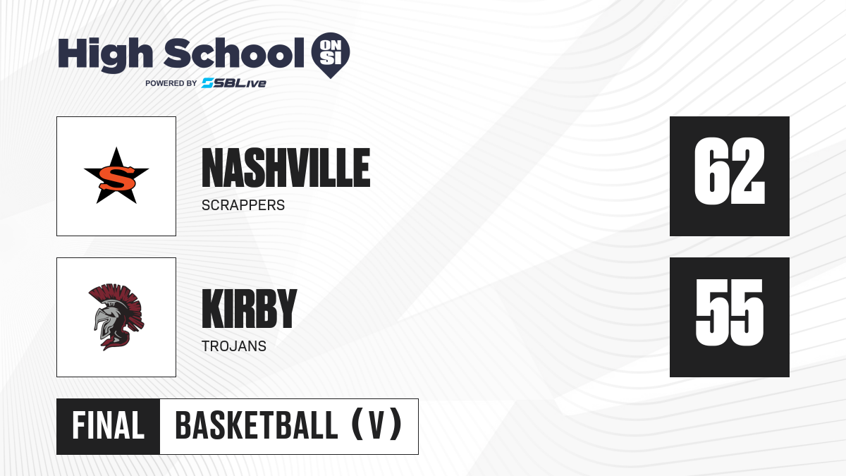 Kirby vs Nashville Boys Basketball - Dec 11, 2023 - scorebooklive.com