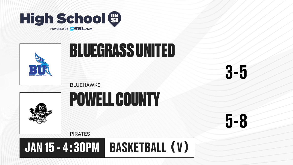 Bluegrass United vs Powell County Boys Basketball - Jan 15, 2024 ...