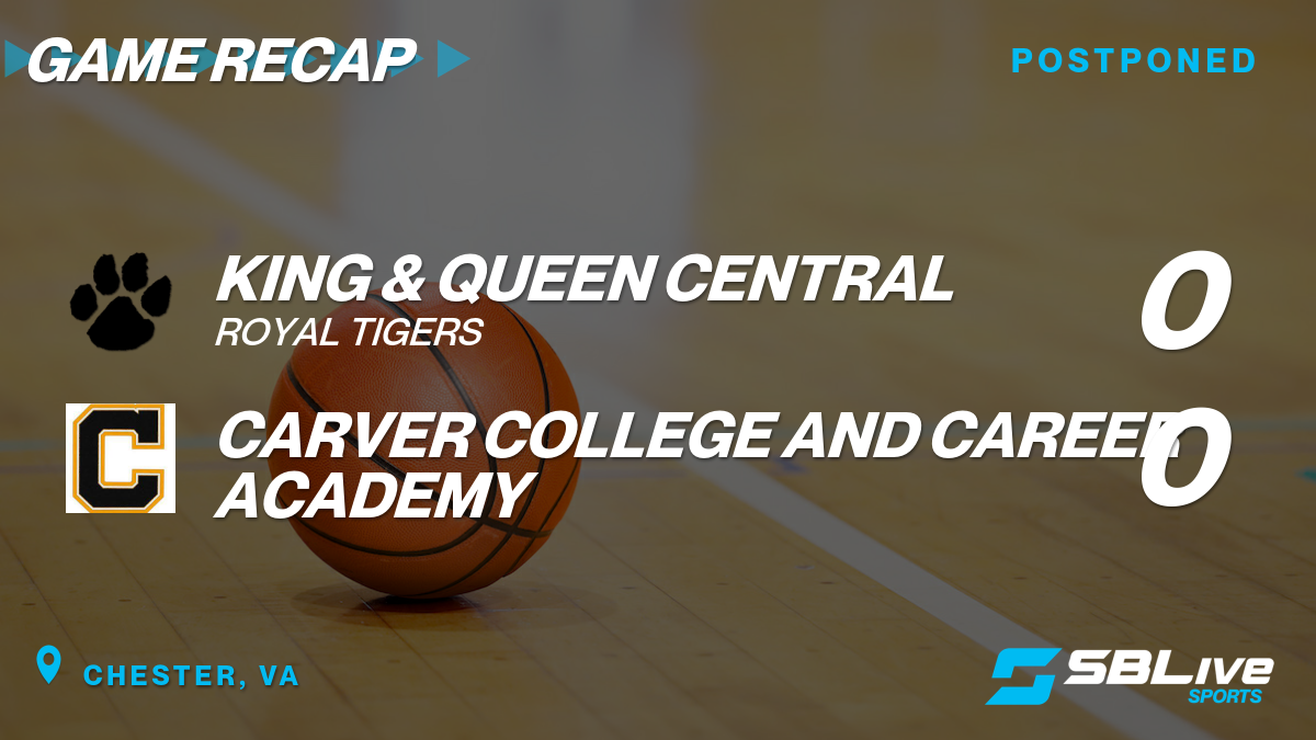 King & Queen Central vs Carver College and Career Academy Girls Basketball  - Jan 9, 2024 - scorebooklive.com