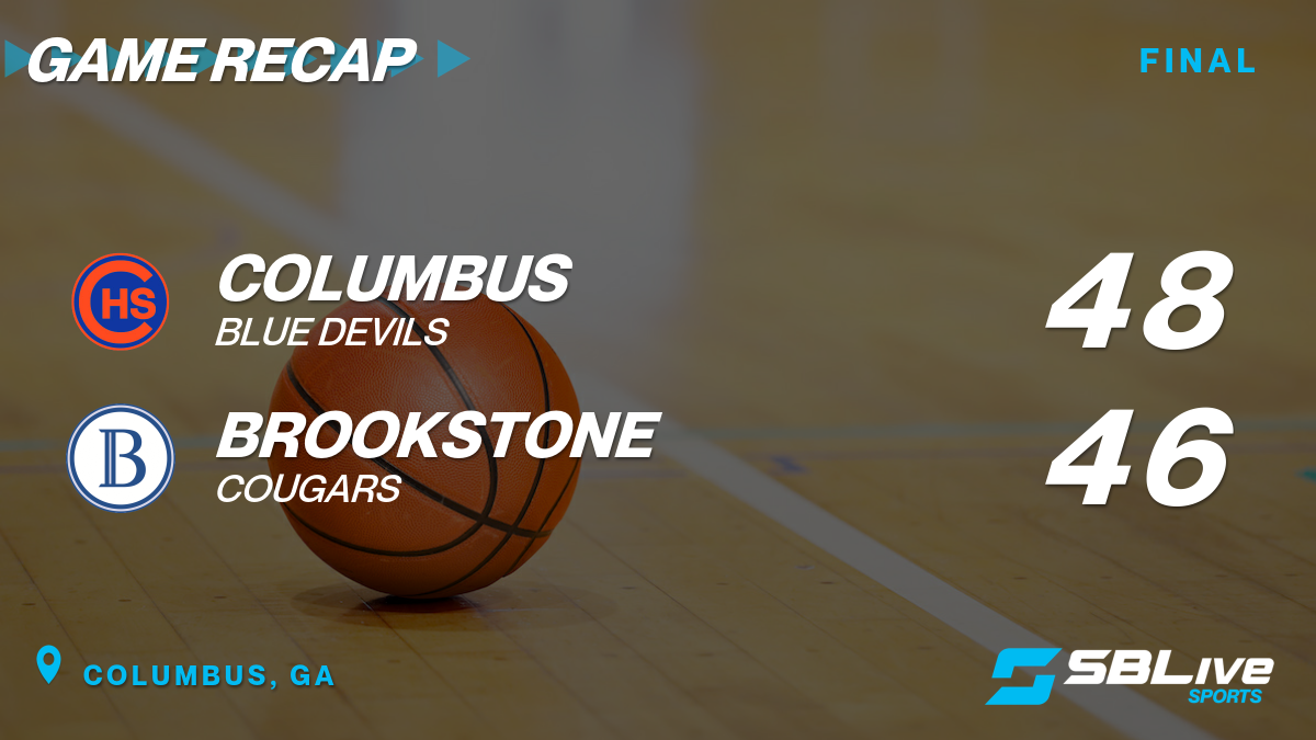 Columbus vs Brookstone Boys Basketball Nov 14 2023