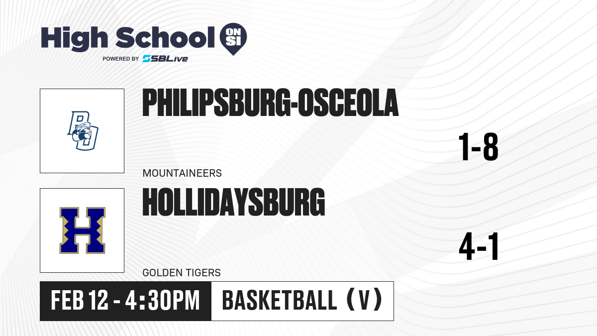 Philipsburg-Osceola vs Hollidaysburg Girls Basketball - Feb 12, 2024 ...