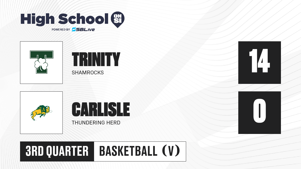 Trinity vs Carlisle Boys Basketball Mar 22, 2024 High School On SI