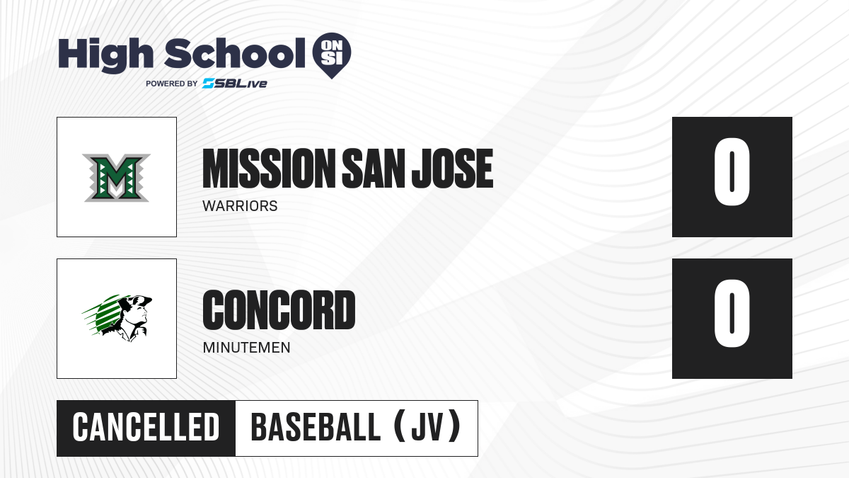 Mission San Jose vs Concord JV Baseball - May 7, 2022 - High School On SI