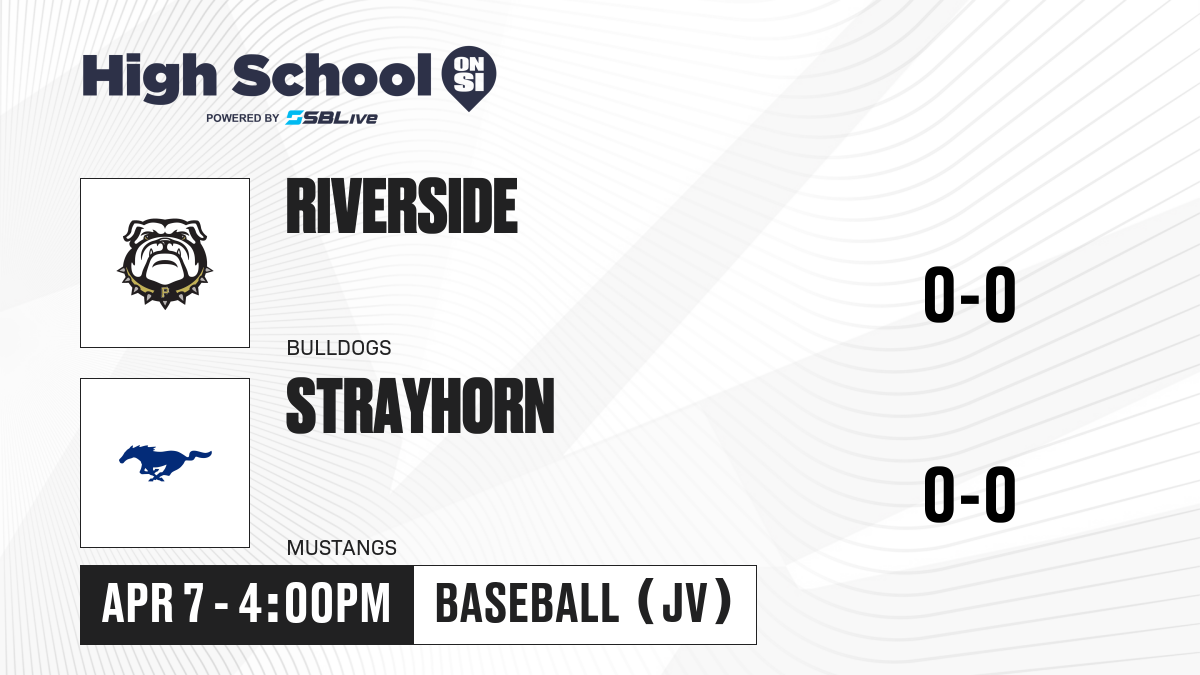 Riverside vs Strayhorn JV Baseball Apr 7, 2025