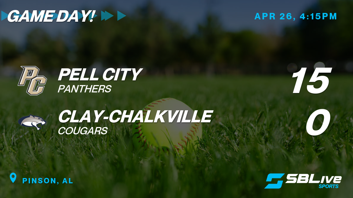 Clay-Chalkville vs Pell City Softball - Apr 26, 2024 - scorebooklive.com