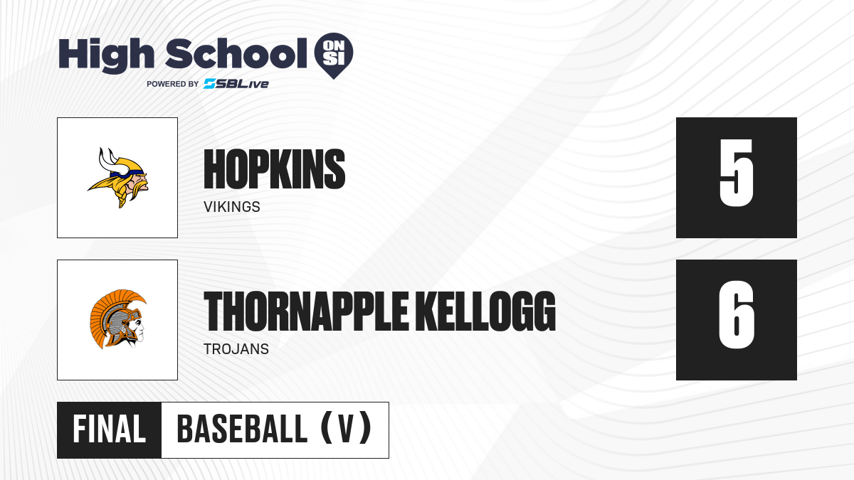 Hopkins vs Thornapple Kellogg Baseball May 28, 2024