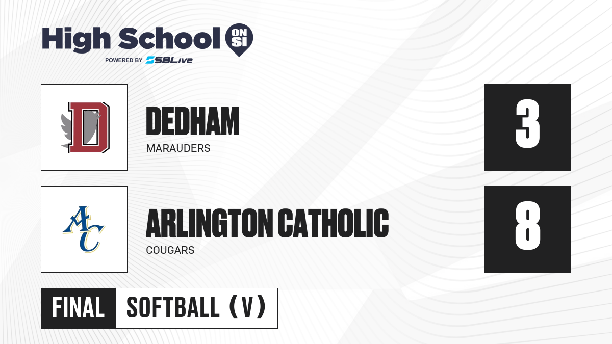 Dedham vs Arlington Catholic Softball - Jun 3, 2024 - scorebooklive.com