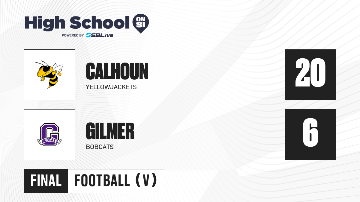Calhoun vs Gilmer Football Oct 18, 2024 High School On SI