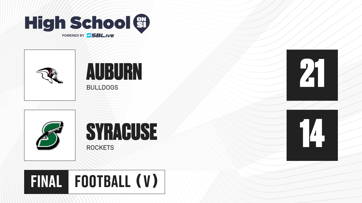 Auburn vs Syracuse Football Oct 18, 2024 High School On SI