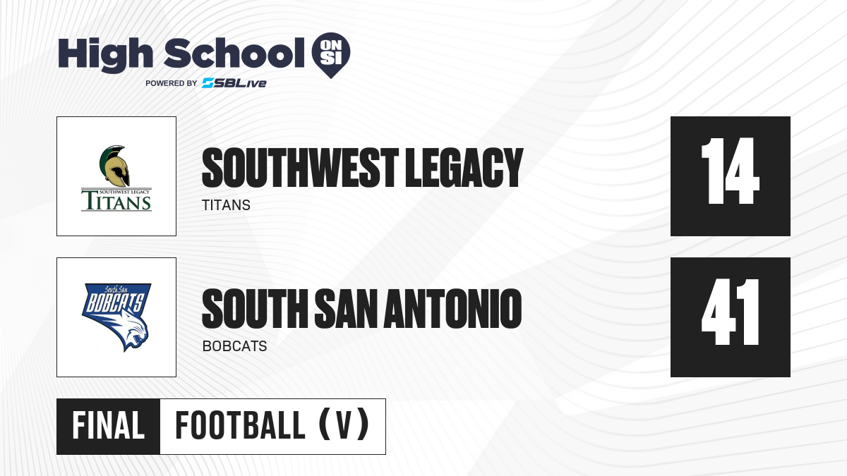 Preview Southwest Legacy vs South San Antonio Football Nov 1, 2024