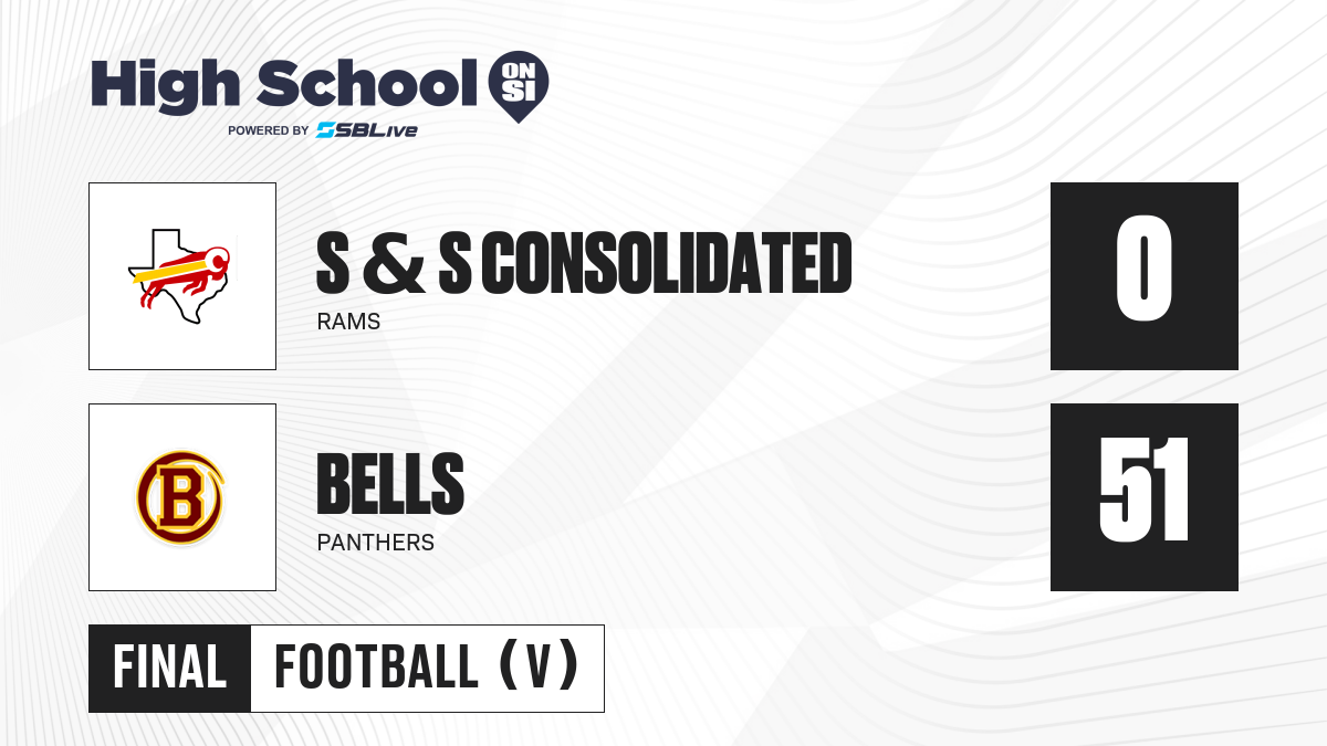 Preview S & S Consolidated vs Bells Football Oct 25, 2024 High