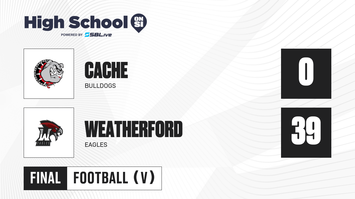 Preview Cache vs Weatherford Football Oct 11, 2024 High School On SI