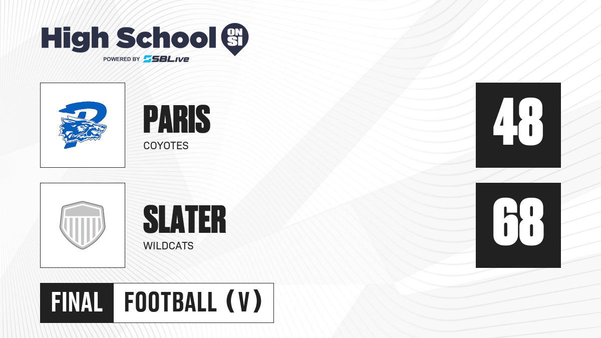 Paris vs Slater Football Oct 18, 2024 High School On SI