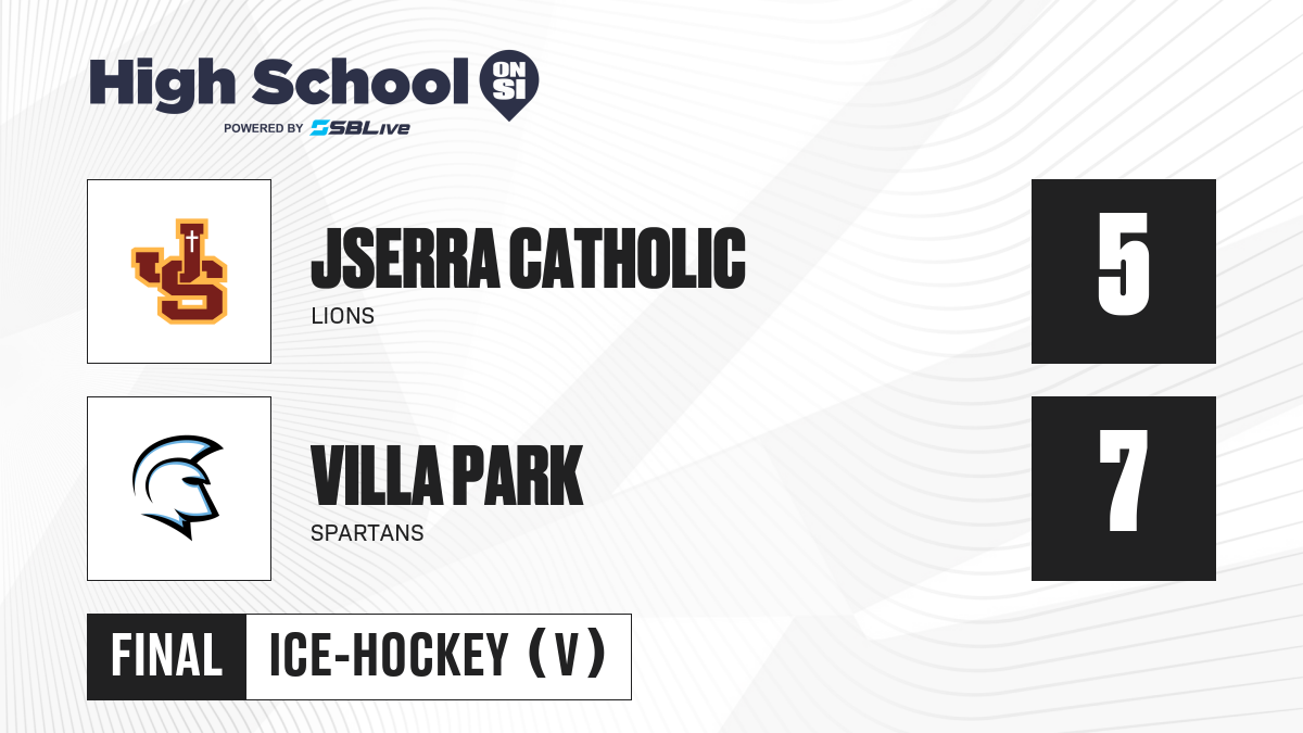 JSerra Catholic vs Villa Park Boys Ice Hockey Oct 25, 2024 High