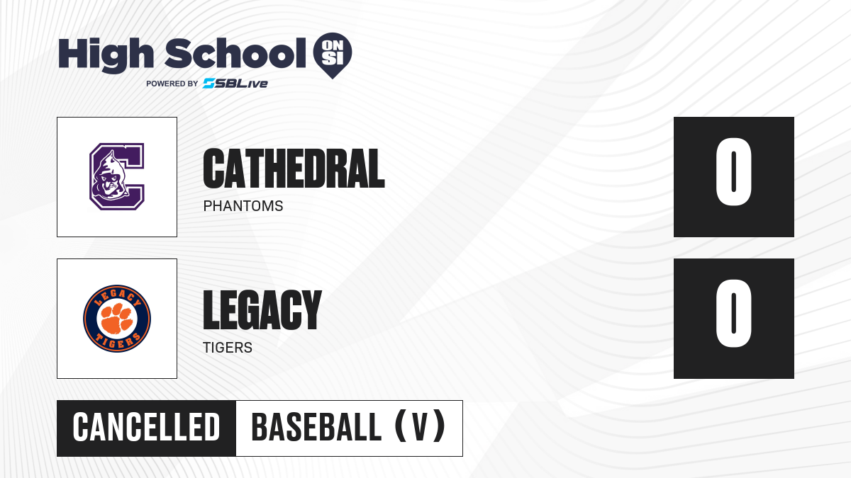 Cathedral vs Legacy Baseball Oct 16, 2024 High School On SI