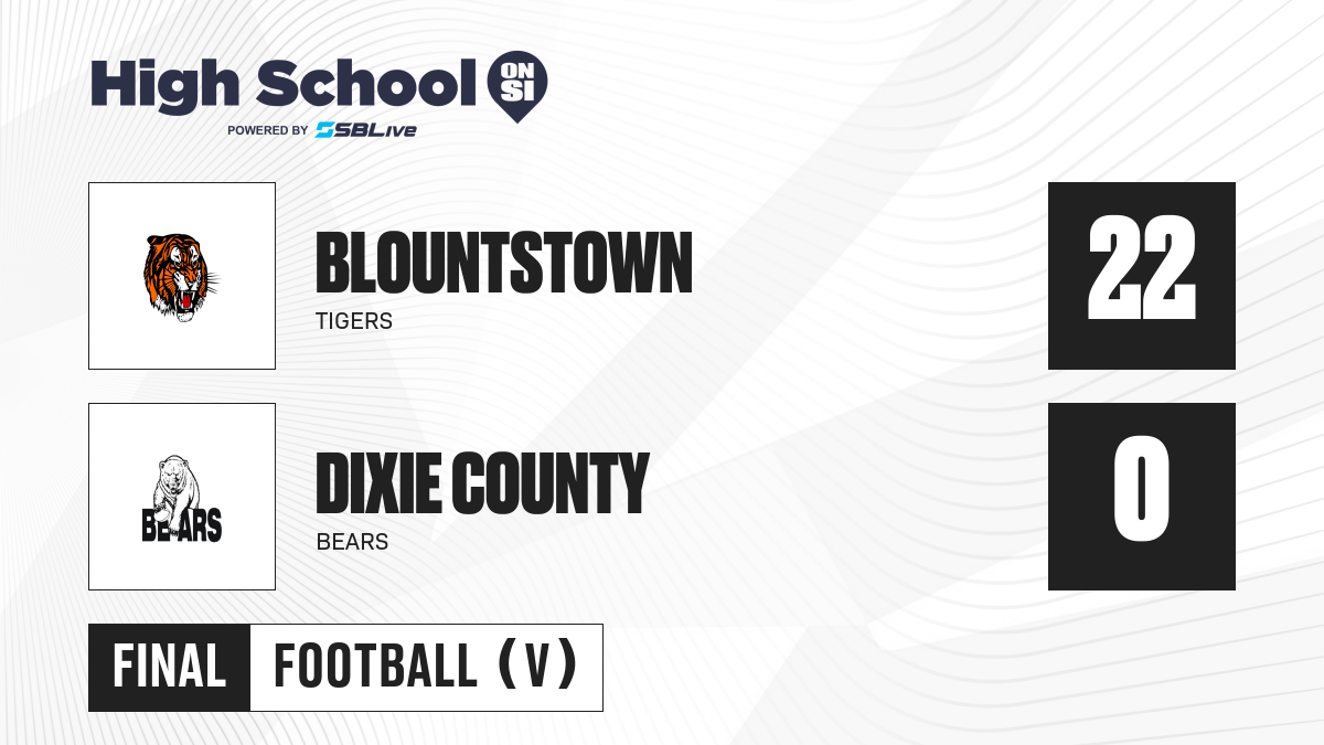Blountstown vs Dixie County Football Oct 12, 2024 High School On SI