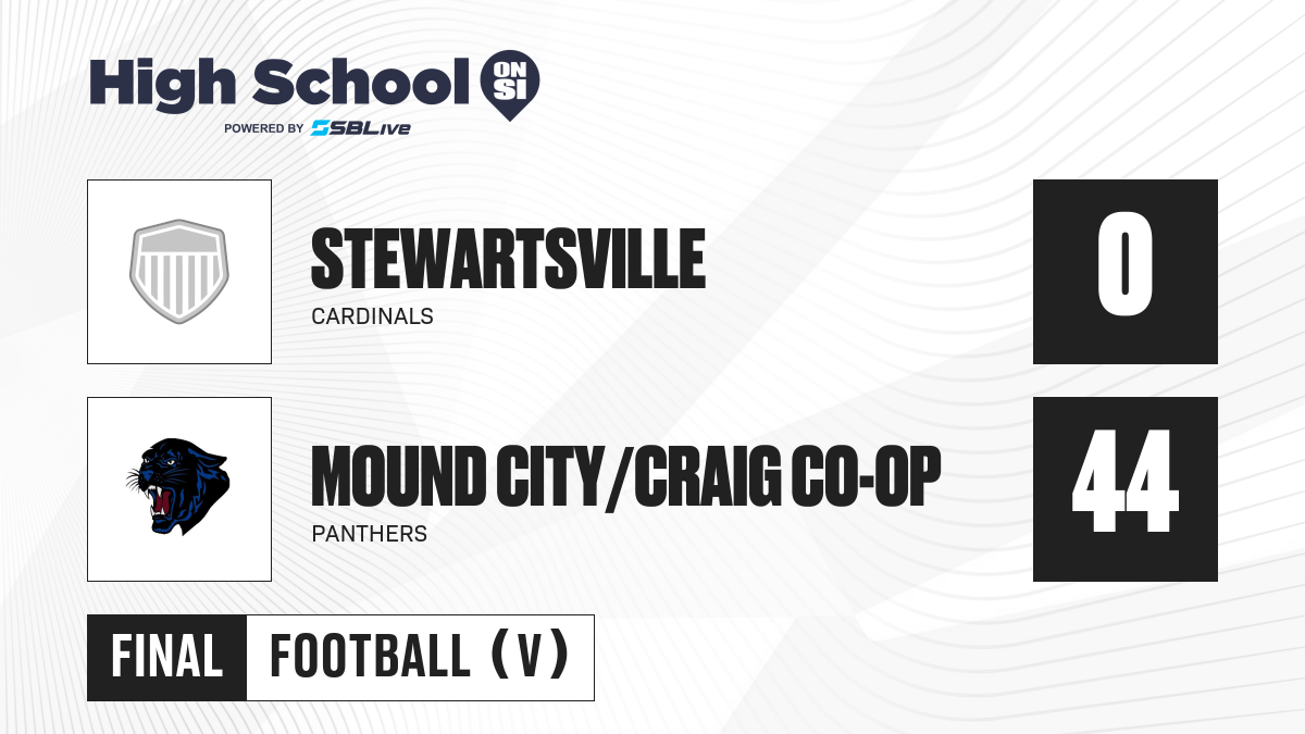 Stewartsville vs Mound City/Craig Coop Football Oct 25, 2024 High