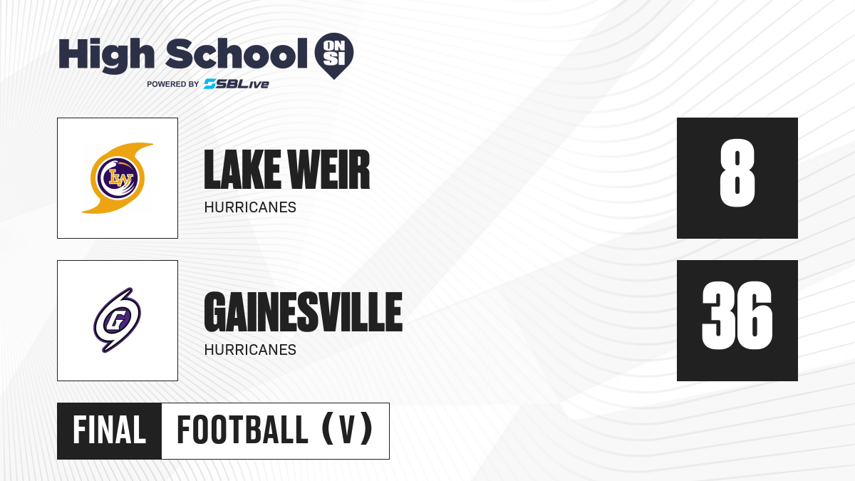 Lake Weir vs Gainesville Football Oct 21, 2024 High School On SI