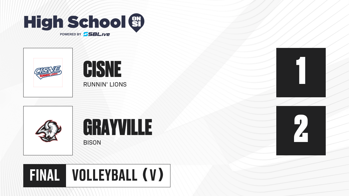 Cisne vs Grayville Girls Volleyball Oct 17, 2024 High School On SI