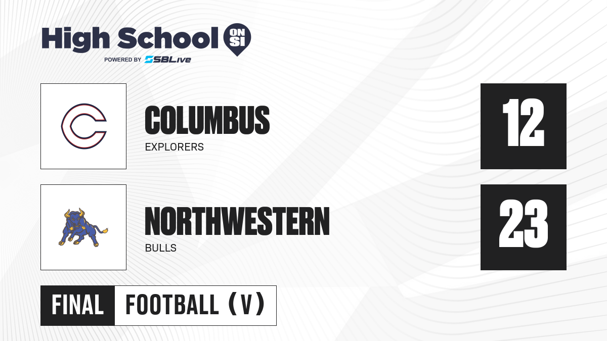 Columbus vs Northwestern Football Oct 17, 2024 High School On SI