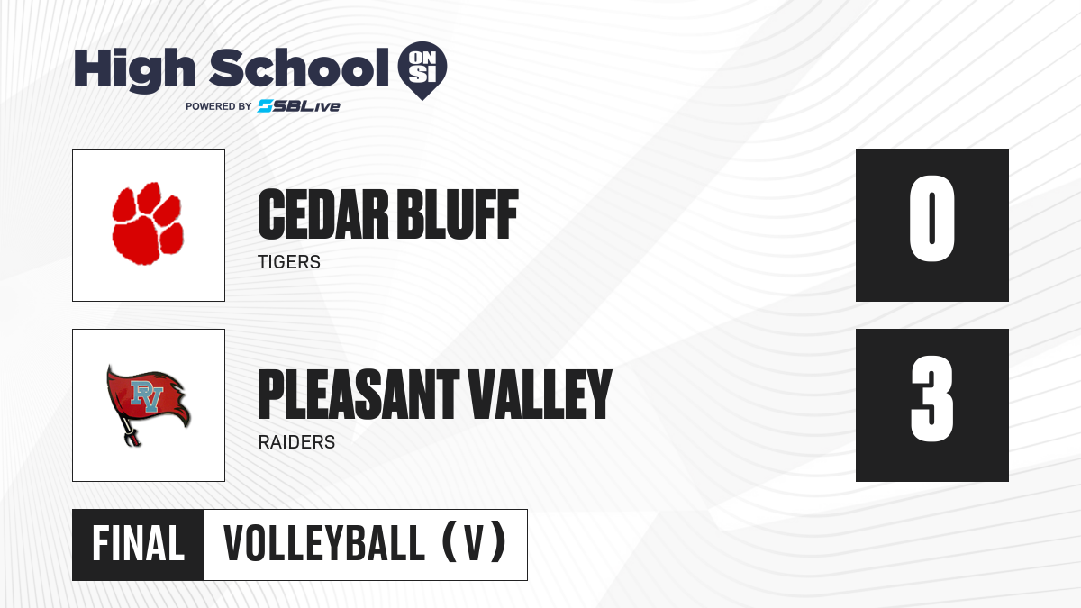 Cedar Bluff vs Pleasant Valley Girls Volleyball Oct 15, 2024 High