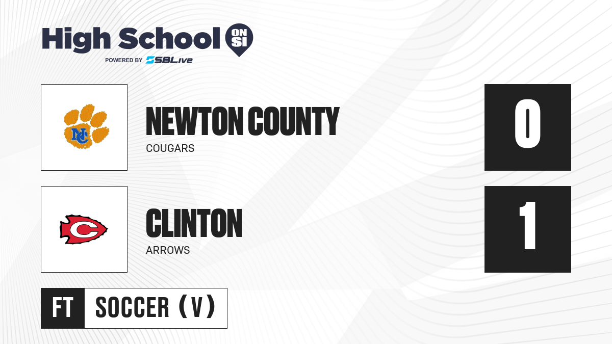 Newton County vs Clinton Boys Soccer Oct 26, 2024 High School On SI