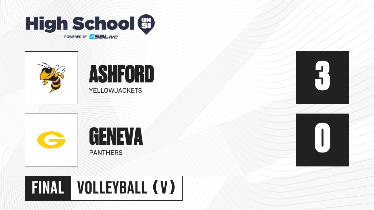 Ashford vs Geneva Girls Volleyball Oct 17, 2024 High School On SI
