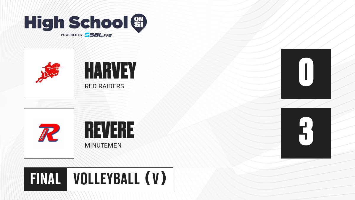 Harvey vs Revere Girls Volleyball Oct 17, 2024 High School On SI