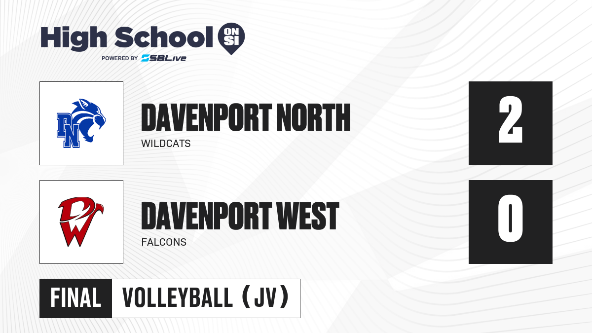 Davenport North vs Davenport West JV Girls Volleyball Oct 17, 2024