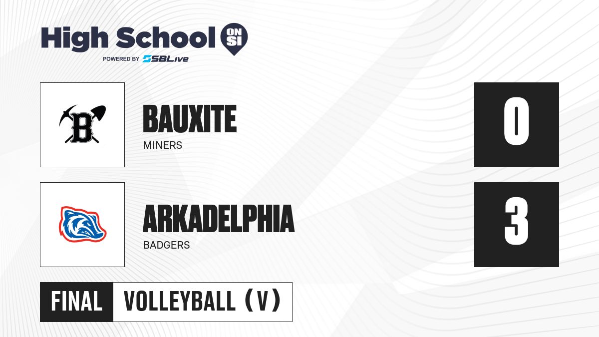 Bauxite vs Arkadelphia Girls Volleyball Oct 22, 2024 High School On SI