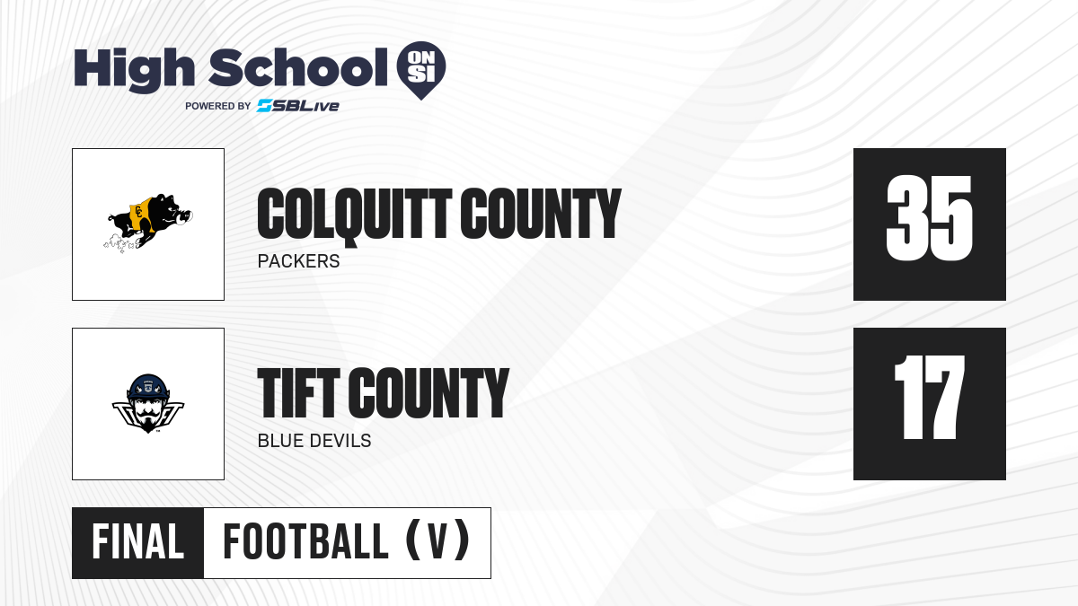 Colquitt County vs Tift County Football Oct 18, 2024 High School On SI