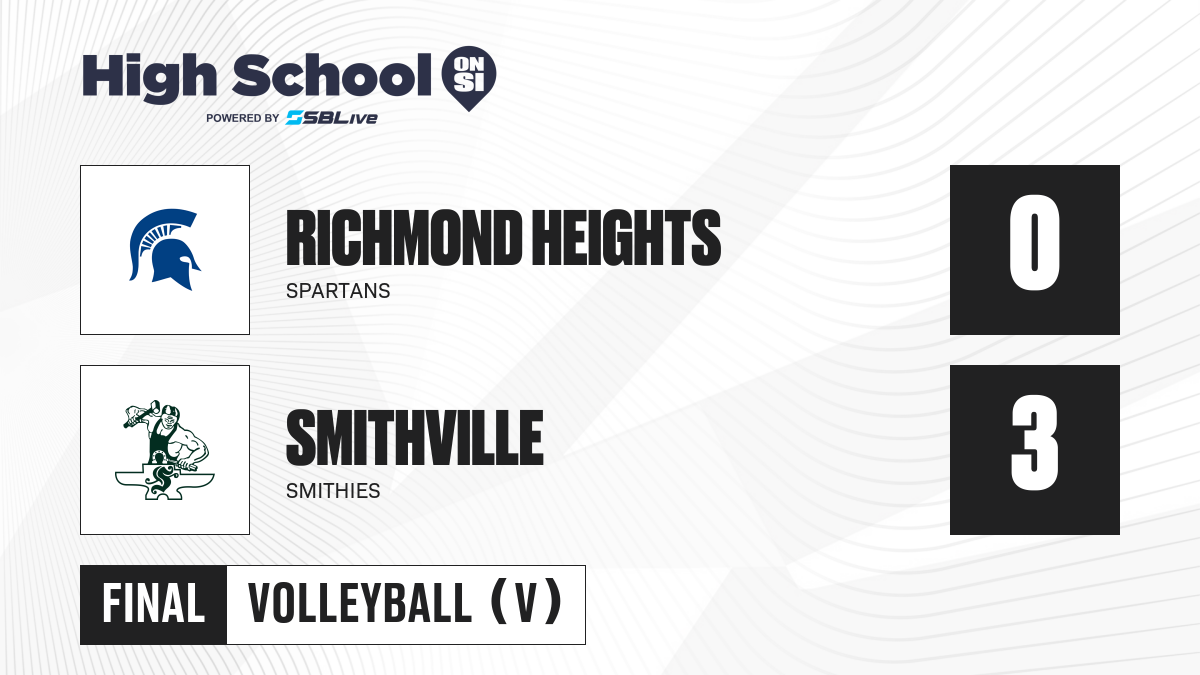 Richmond Heights vs Smithville Girls Volleyball Oct 19, 2024 High