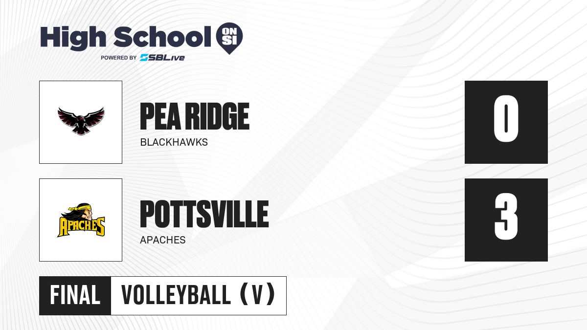 Pea Ridge vs Pottsville Girls Volleyball Oct 22, 2024 High School On SI