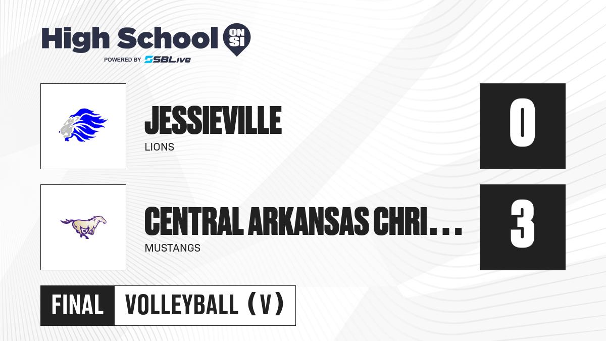 Jessieville vs Central Arkansas Christian Girls Volleyball Oct 22, 2024 High School On SI