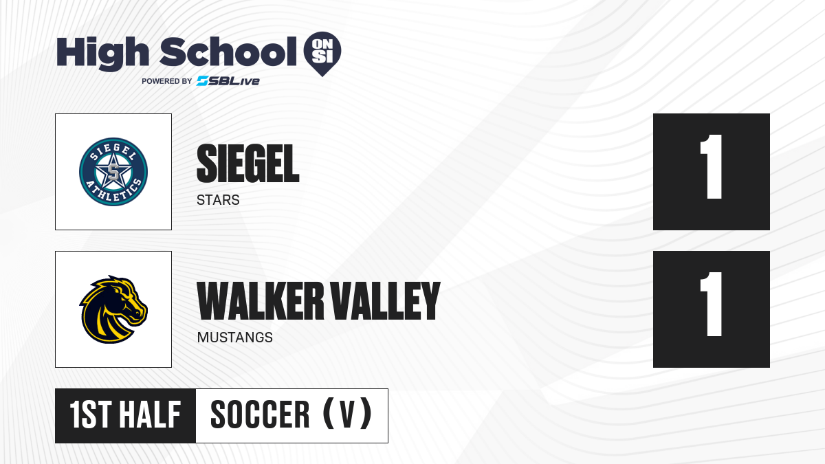 Siegel vs Walker Valley Girls Soccer Oct 19, 2024 High School On SI