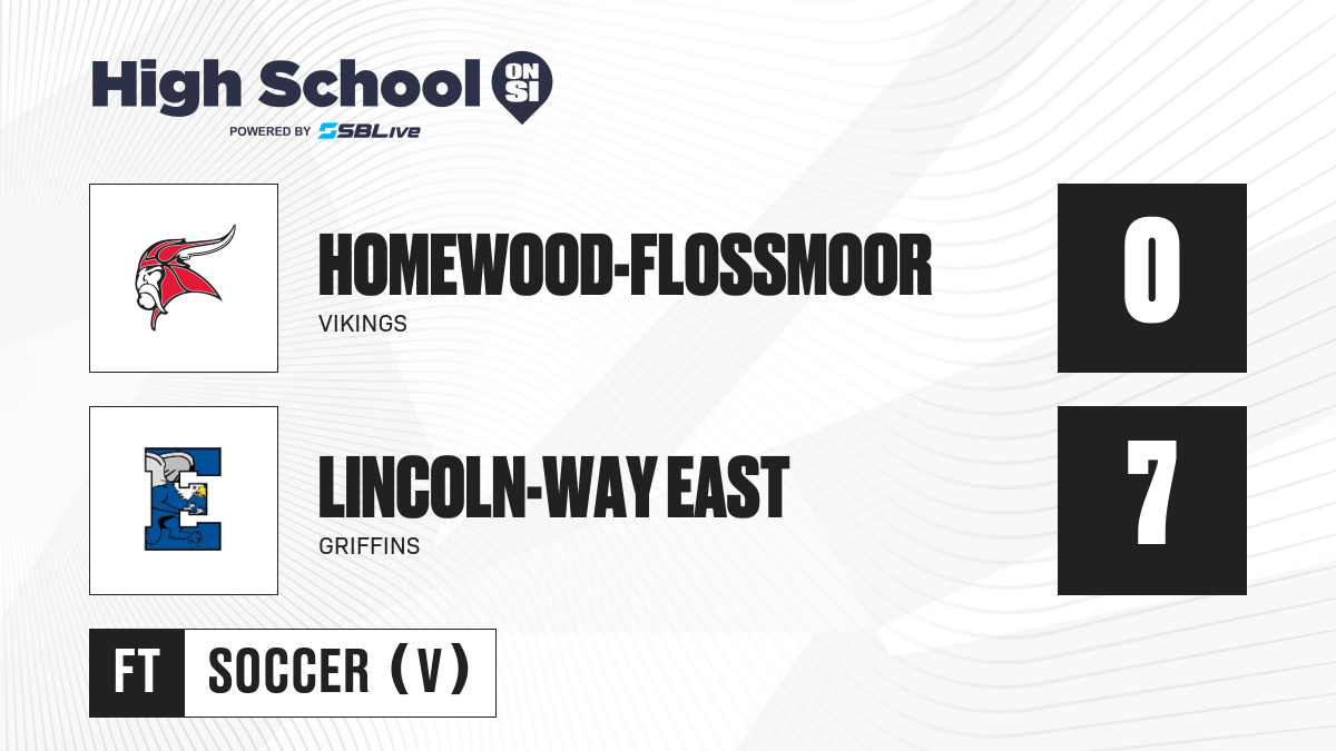 HomewoodFlossmoor vs LincolnWay East Boys Soccer Oct 23, 2024