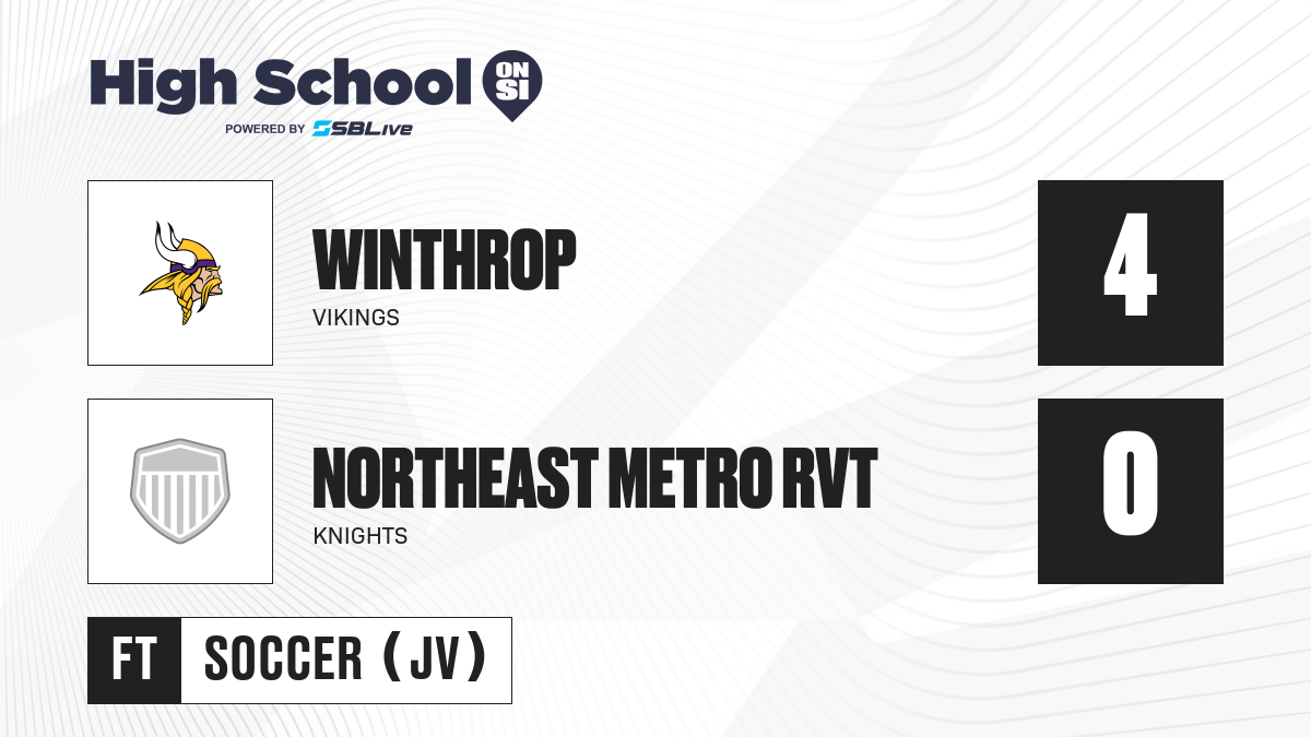 Winthrop vs Northeast Metro RVT JV Girls Soccer Oct 23, 2024 High