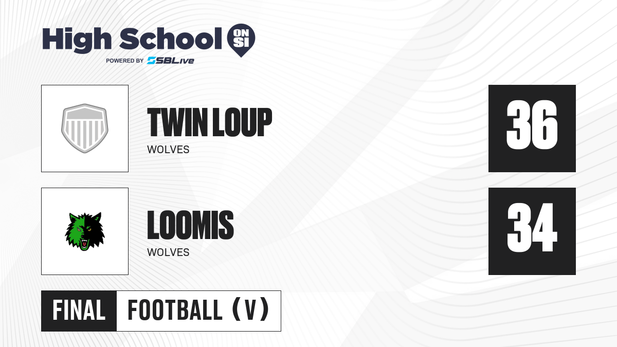 Twin Loup vs Loomis Football Oct 24, 2024 High School On SI