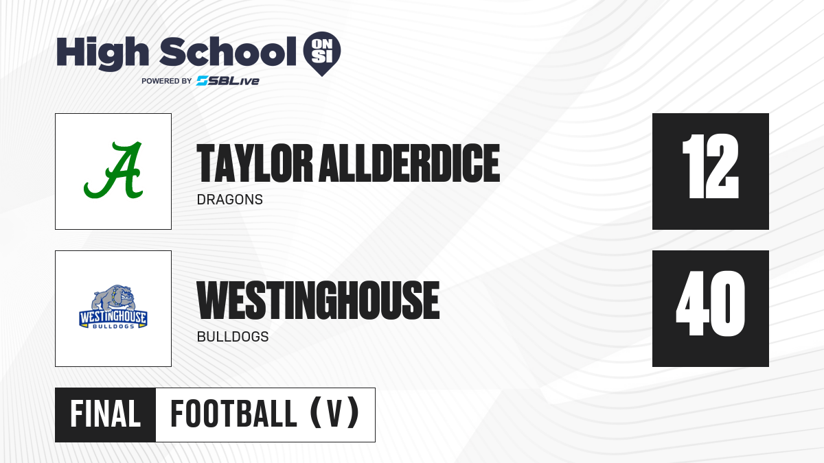 Taylor Allderdice vs Westinghouse Football Oct 26, 2024 High School