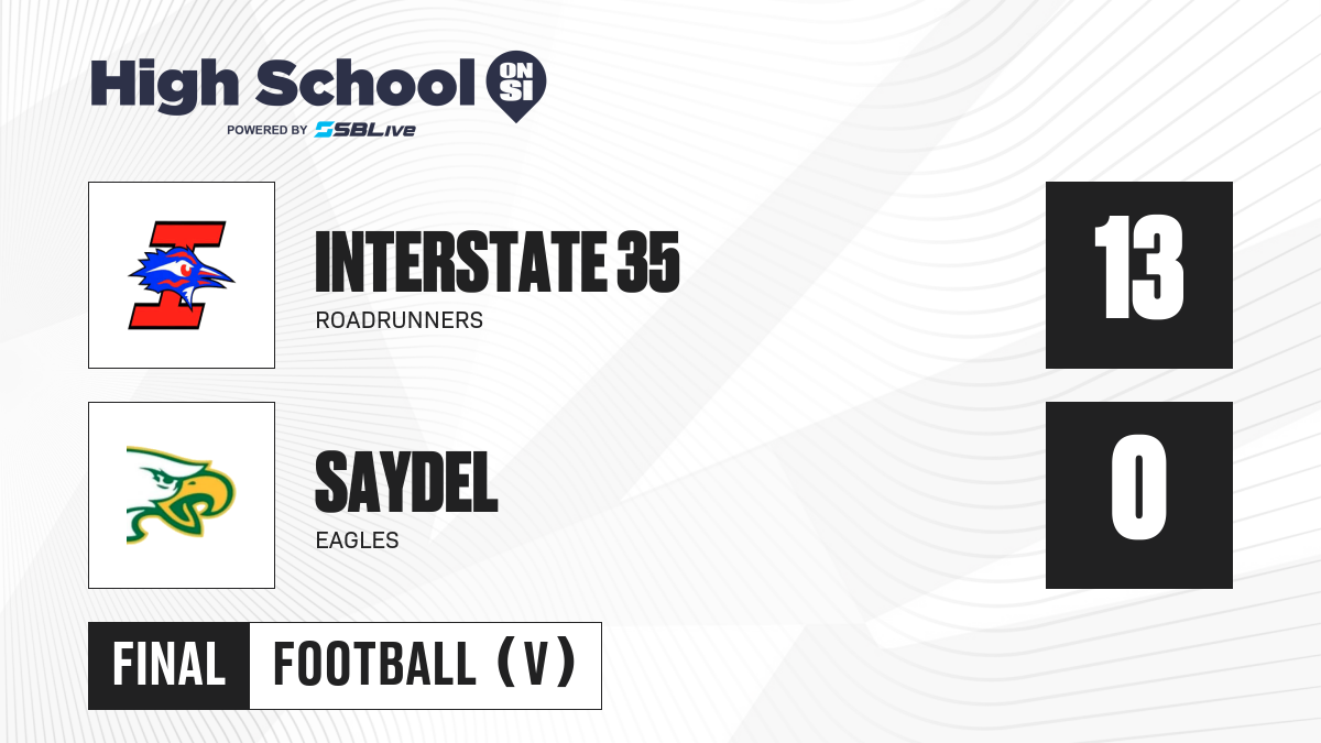 Interstate 35 vs Saydel Football Oct 25, 2024 High School On SI
