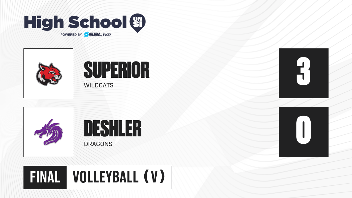 Superior vs Deshler Girls Volleyball Oct 28, 2024 High School On SI