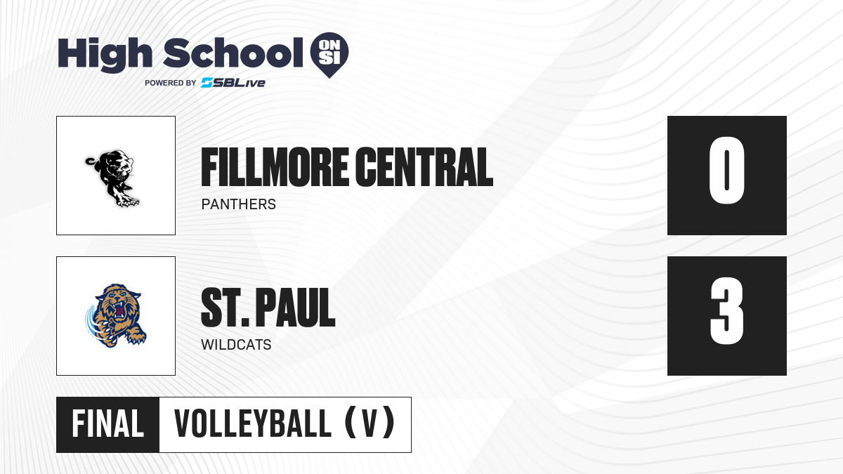 Fillmore Central vs St. Paul Girls Volleyball Oct 28, 2024 High