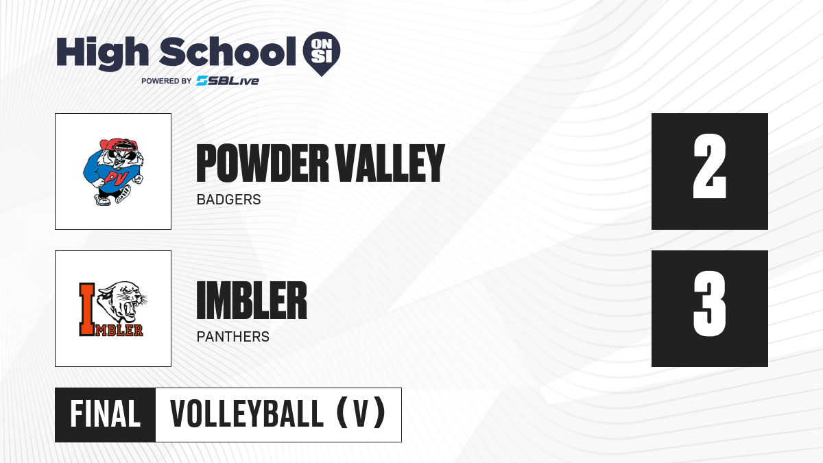 Powder Valley vs Imbler Girls Volleyball Oct 26, 2024 High School On SI