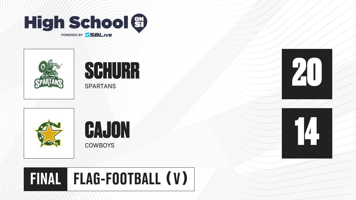 Schurr vs Cajon Flag Football Oct 29, 2024 High School On SI