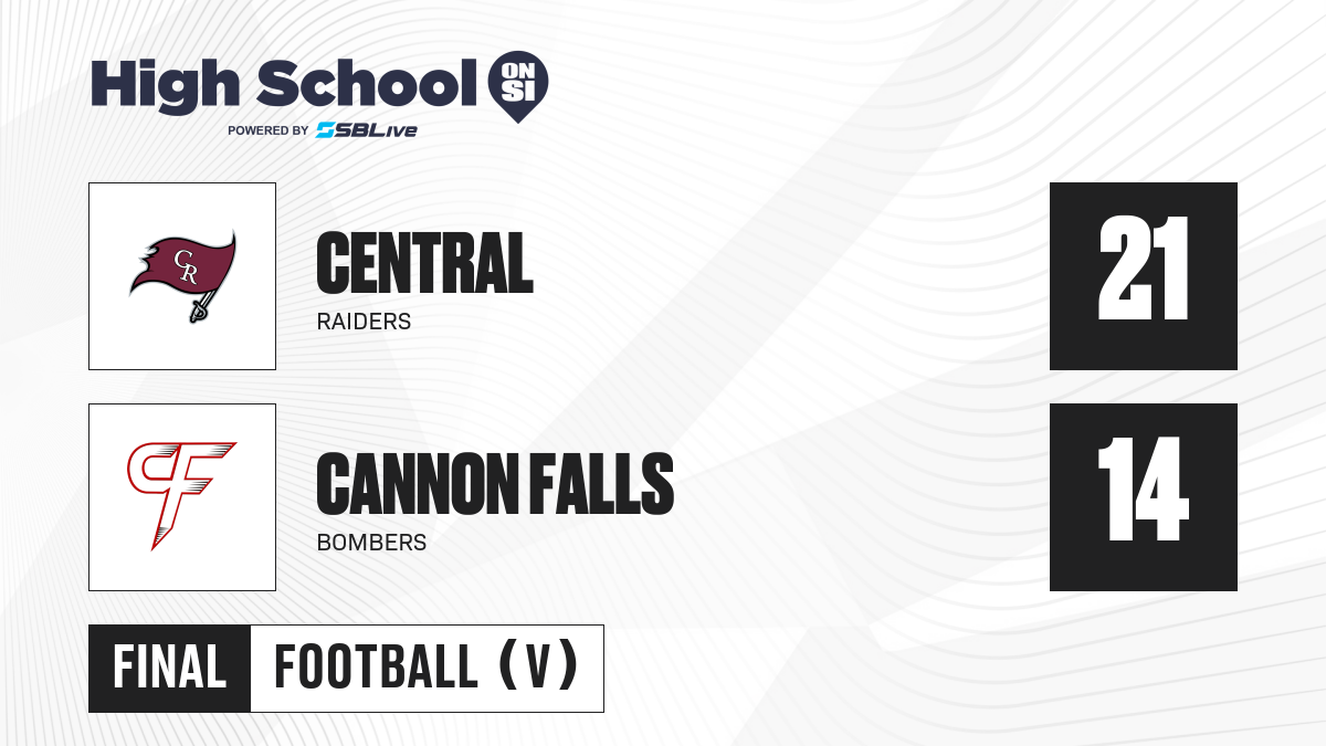 NorwoodYoung America vs Cannon Falls Football Nov 1, 2024 High