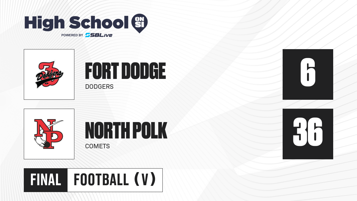 Fort Dodge vs North Polk Football Nov 1, 2024 High School On SI