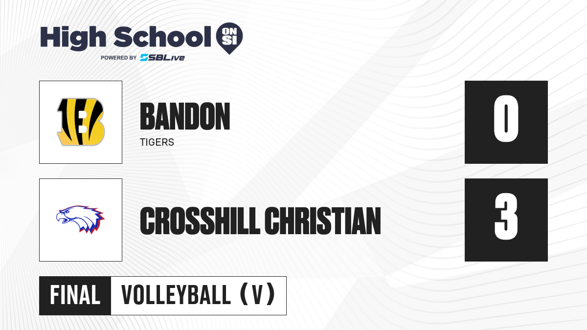 Bandon vs Crosshill Christian Girls Volleyball Nov 2, 2024 High