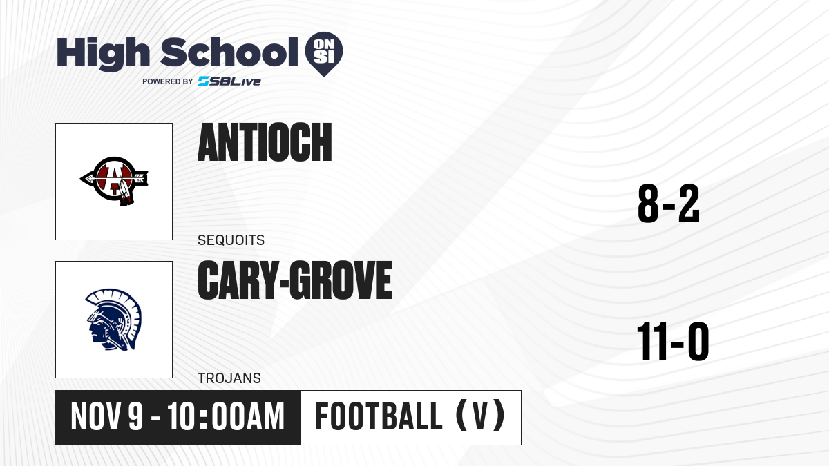 Antioch vs CaryGrove Football Nov 9, 2024 High School On SI