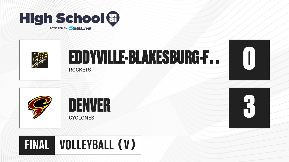 EddyvilleBlakesburgFremont vs Denver Girls Volleyball Nov 7, 2024